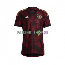 Deutschland fußball trikot WM 2022 Herren Auswärts Kurzarm