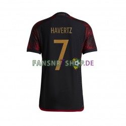 Deutschland fußball trikot WM 2022 Havertz 7 Herren Auswärts Kurzarm