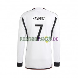 Deutschland fußball trikot WM 2022 Havertz 7 Herren Heim Langarm