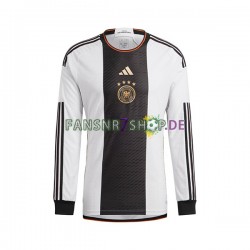 Deutschland fußball trikot WM 2022 Herren Heim Langarm