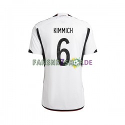 Deutschland fußball trikot WM 2022 Joshua Kimmich 6 Herren Heim Kurzarm