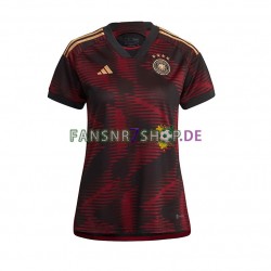 Deutschland fußball trikot WM 2022 Dame Auswärts Kurzarm