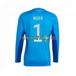 Deutschland fußball trikot WM 2022 Manuel Neuer 1 Torhüter Herren Heim Kurzarm