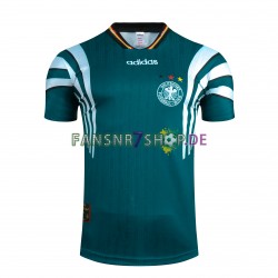 Deutschland fußball trikot Herren Auswärts Retro 1996 Kurzarm