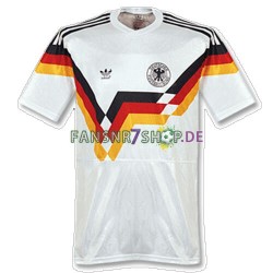 Deutschland fußball trikot Herren Heim Retro 1990 Kurzarm
