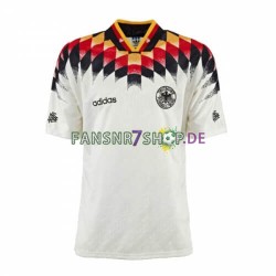 Deutschland fußball trikot Herren Heim Retro 1994 Kurzarm