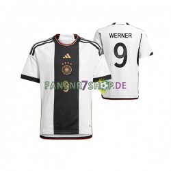 Deutschland fußball trikot WM 2022 Timo Werner 9 Herren Heim Kurzarm
