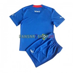 Island fußball trikot Kinder Heim 2022 Kurzarm