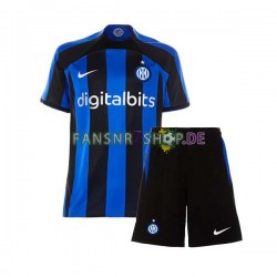 Inter Mailand fußball trikot Kinder Heim 2022-2023 Kurzarm