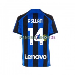 Inter Mailand fußball trikot Kristjan Asllani 14 Herren Heim 2022-2023 Kurzarm