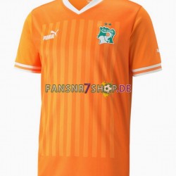 Elfenbeinküste fußball trikot Herren Heim 2022 Kurzarm