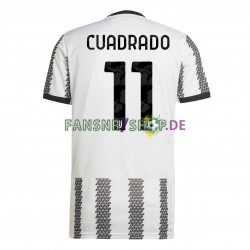 Juventus Turin fußball trikot Cuadrado 11 Herren Heim 2022-2023 Kurzarm