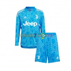 Juventus Turin fußball trikot Torhüter Kinder Ausweich 2022-2023 Langarm