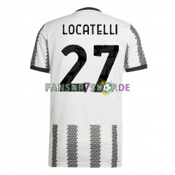 Juventus Turin fußball trikot Locatelli 27 Herren Heim 2022-2023 Kurzarm