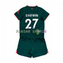 Liverpool fußball trikot Darwin Nunez 27 Kinder Ausweich 2022-2023 Kurzarm