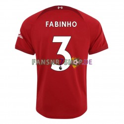 Liverpool fußball trikot Fabinho 3 Herren Heim 2022-2023 Kurzarm