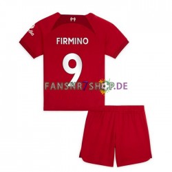 Liverpool fußball trikot Firmino 9 Kinder Heim 2022-2023 Kurzarm