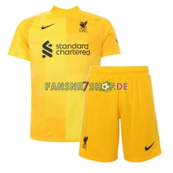 Liverpool fußball trikot Torhüter Kinder Auswärts 2021-2022 Kurzarm