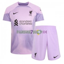 Liverpool fußball trikot Torhüter Kinder Heim 2022-2023 Kurzarm