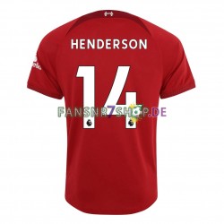 Liverpool fußball trikot Henderson 14 Herren Heim 2022-2023 Kurzarm