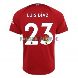 Liverpool fußball trikot Luis Diaz 23 Herren Heim 2022-2023 Kurzarm