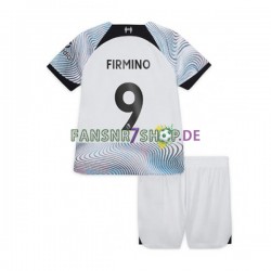 Liverpool fußball trikot Roberto Firmino 9 Kinder Auswärts 2022-2023 Kurzarm