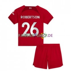 Liverpool fußball trikot Robertson 26 Kinder Heim 2022-2023 Kurzarm