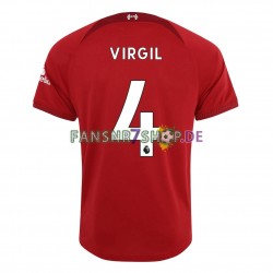 Liverpool fußball trikot Virgil 4 Herren Heim 2022-2023 Kurzarm