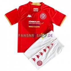 Mainz 05 fußball trikot Kinder Heim 2022-2023 Kurzarm