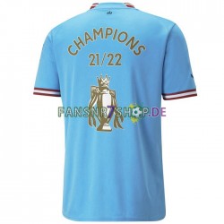 Manchester City fußball trikot Champions Herren Heim 2022-2023 Kurzarm