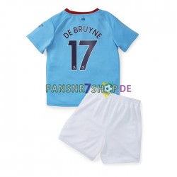 Manchester City fußball trikot De Bruyne 17 Kinder Heim 2022-2023 Kurzarm