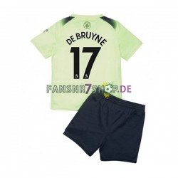 Manchester City fußball trikot De Bruyne 17 Kinder Ausweich 2022-2023 Kurzarm