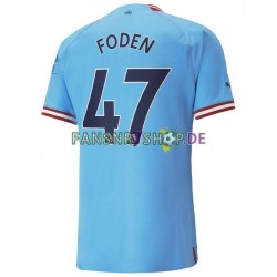 Manchester City fußball trikot Foden 47 Herren Heim 2022-2023 Kurzarm