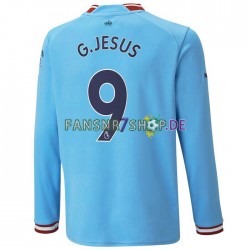 Manchester City fußball trikot G.Jesus 9 Herren Heim 2022-2023 Langarm