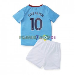 Manchester City fußball trikot Grealish 10 Kinder Heim 2022-2023 Kurzarm