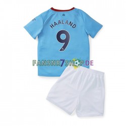 Manchester City fußball trikot Haaland 9 Kinder Heim 2022-2023 Kurzarm