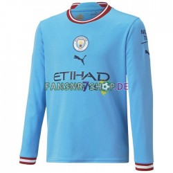 Manchester City fußball trikot Herren Heim 2022-2023 Langarm