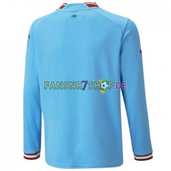 Manchester City fußball trikot Herren Heim 2022-2023 Langarm