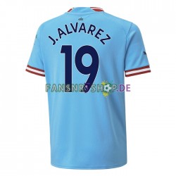 Manchester City fußball trikot J. ALVAREZ 19 Herren Heim 2022-2023 Kurzarm
