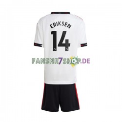 Manchester United fußball trikot Christian Eriksen 14 Kinder Auswärts 2022-2023 Kurzarm