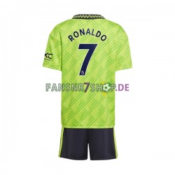 Manchester United fußball trikot Cristiano Ronaldo 7 Kinder Ausweich 2022-2023 Kurzarm