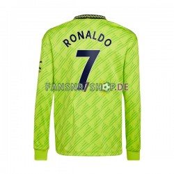 Manchester United fußball trikot Cristiano Ronaldo Herren Ausweich 2022-2023 Langarm