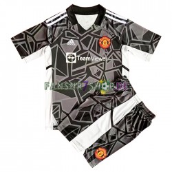 Manchester United fußball trikot Torhüter Kinder Auswärts 2022-2023 Kurzarm