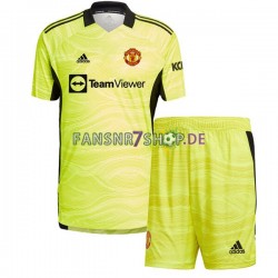 Manchester United fußball trikot Torhüter Kinder Heim 2021-2022 Kurzarm