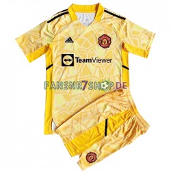 Manchester United fußball trikot Torhüter Kinder Heim 2022-2023 Kurzarm