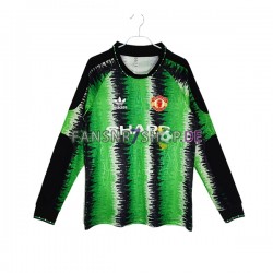 Manchester United fußball trikot -1991 Torhüter Herren Heim Retro 1990 Langarm
