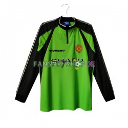 Manchester United fußball trikot Torhüter Herren Heim Retro 1998-1999 Langarm
