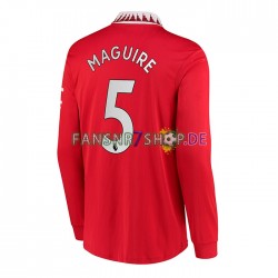 Manchester United fußball trikot Harry Maguire 5 Herren Heim 2022-2023 Langarm