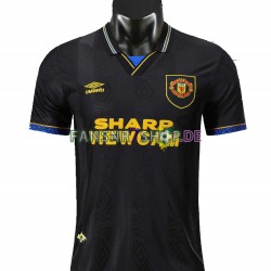 Manchester United fußball trikot Herren Auswärts Retro 1994 Kurzarm