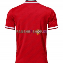 Manchester United fußball trikot 1986 Herren Heim Retro Kurzarm